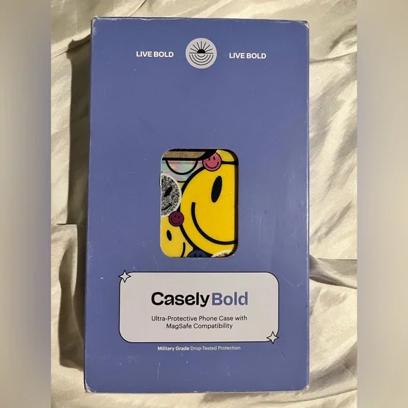 Smiley Face iPhone 15 Phone Case